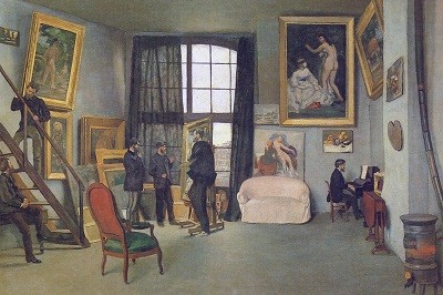 Bazille El taller del artista