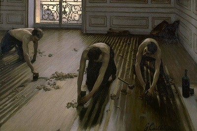 Les Raboteurs (Los Acuchilladores) de Gustave Caillebotte