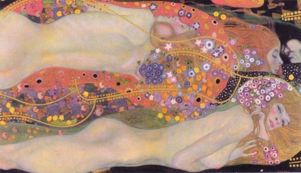 Klimt Wasserschlangen II