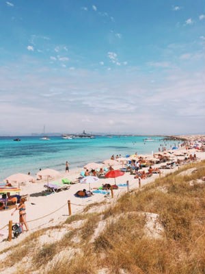 Playa en Formentera