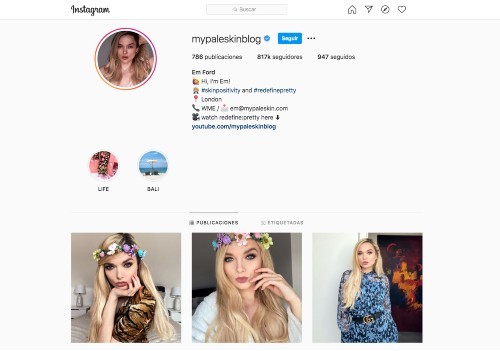 seguir cuentas de Instagram arte y belleza